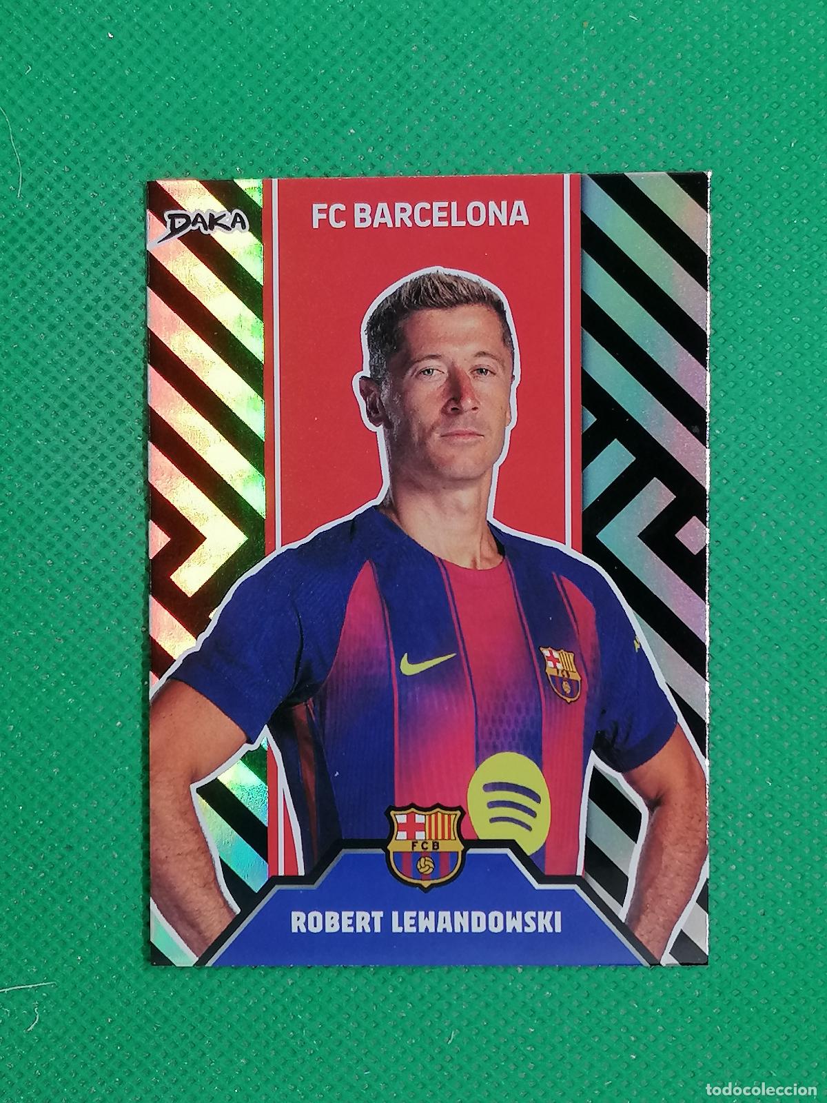Fu&szlig;ball-Sticker: TP-2 LEWANDOWSKI TOP KING NUMERADA /299 ⚽ DAKA TOP AUDIENCE BARCELONA 2025 2026 25 26 ⚽