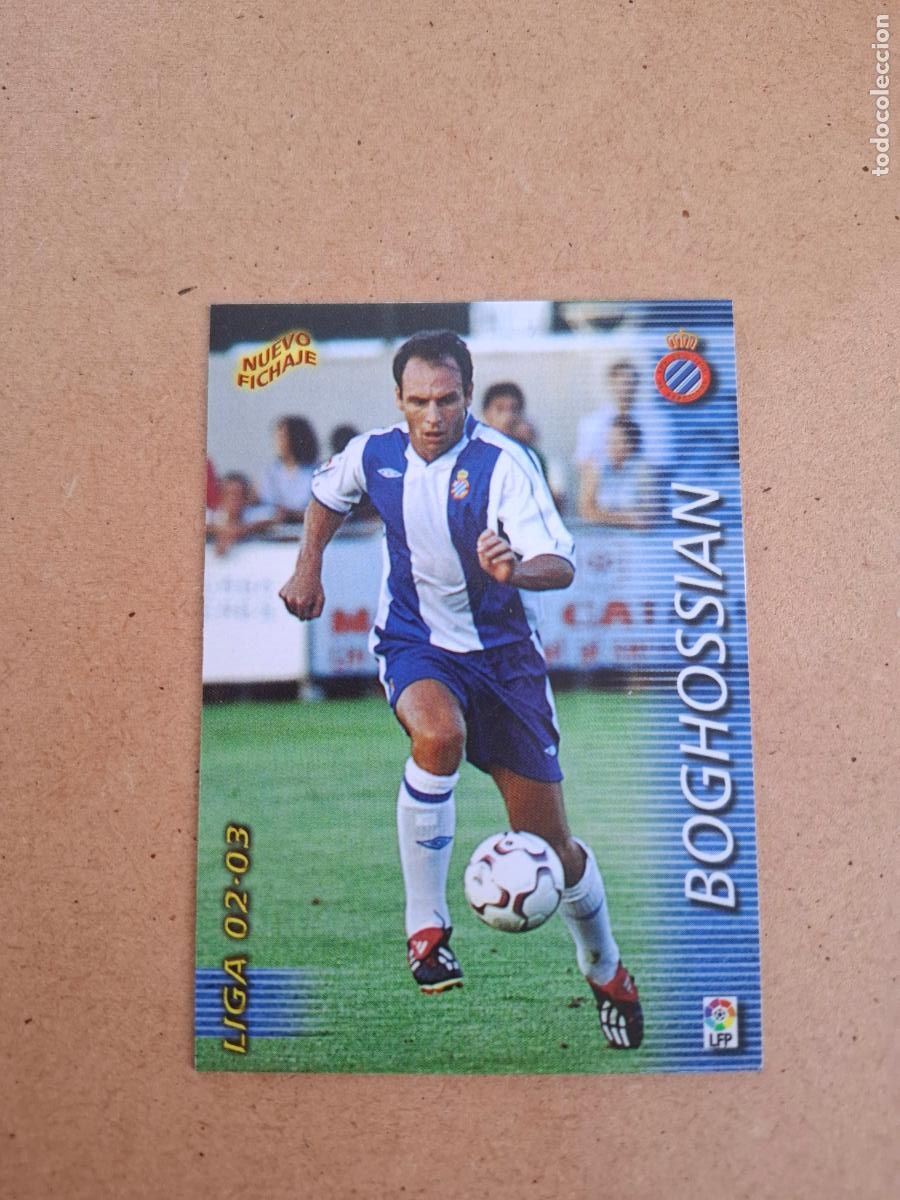 Fu&szlig;ball-Sticker: MEGAFICHAS 2002 2003 02 03 - PANINI - 400 BOGHOSSIAN ( MEGACRACKS ) - RCD. ESPANYOL