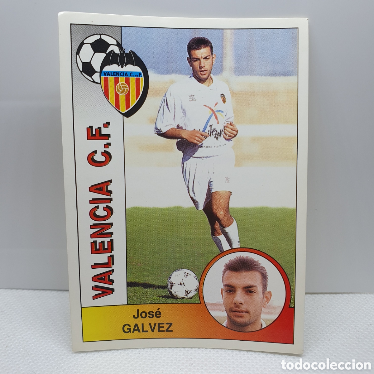 Fu&szlig;ball-Sticker: ⚽️ CROMO DE FUTBOL GALVEZ VALENCIA LIGA 94-95 BAR&Ccedil;A PANINI ALBUM - ESTAMPAS ADHESIVAS - CARTAS -CARD