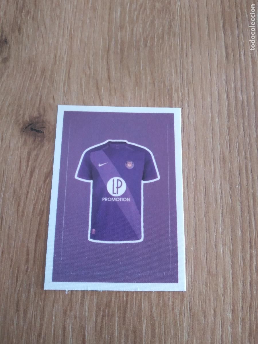 Cromos de F&uacute;tbol: 509 CAMISETA TOULOUSE CROMO FUTBOL PANINI LIGUE 1 FOOT 24-25 LIGA FRANCIA 2024-2025