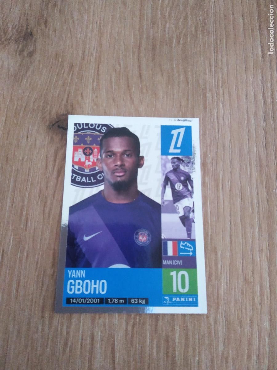 Cromos de F&uacute;tbol: 512 YANN GBOHO TOULOUSE CROMO FUTBOL PANINI LIGUE 1 FOOT 24-25 LIGA FRANCIA 2024-2025