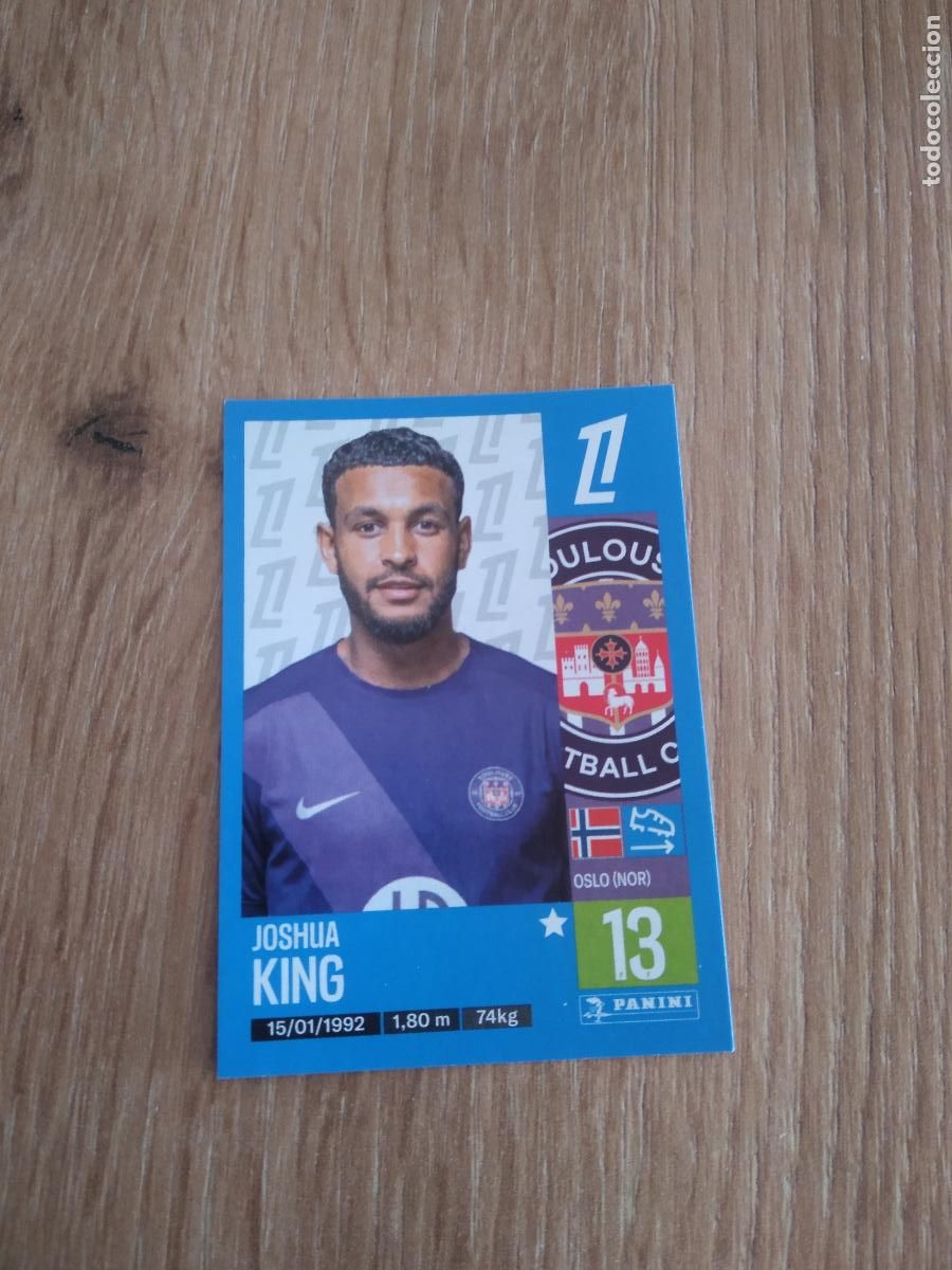 Cromos de F&uacute;tbol: 513 JOSHUA KING TOULOUSE CROMO FUTBOL PANINI LIGUE 1 FOOT 24-25 LIGA FRANCIA 2024-2025