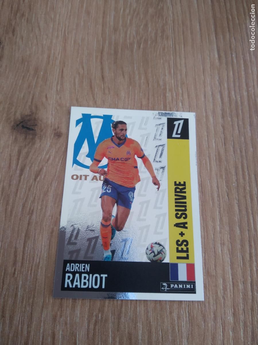 Fu&szlig;ball-Sticker: 526 RABIOT OLYMPIQUE MARSELLA CROMO FUTBOL PANINI LIGUE 1 FOOT 24-25 LIGA FRANCIA 2024-2025