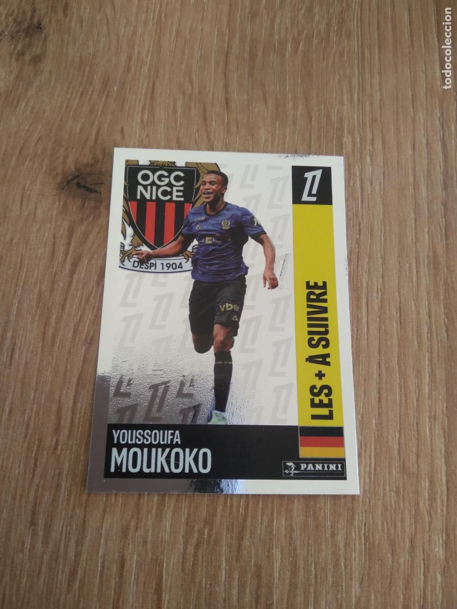 Football Stickers: 528 MOUKOKO NICE CROMO FUTBOL PANINI LIGUE 1 FOOT 24-25 LIGA FRANCIA 2024-2025