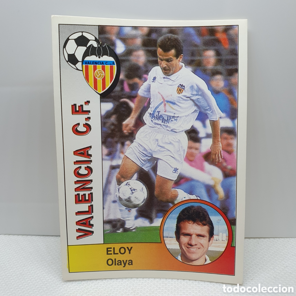 Football Stickers: ⚽️ CROMO DE FUTBOL ELOY VALENCIA LIGA 94-95 BAR&Ccedil;A PANINI ALBUM - ESTAMPAS ADHESIVAS - CARTAS TARJETA