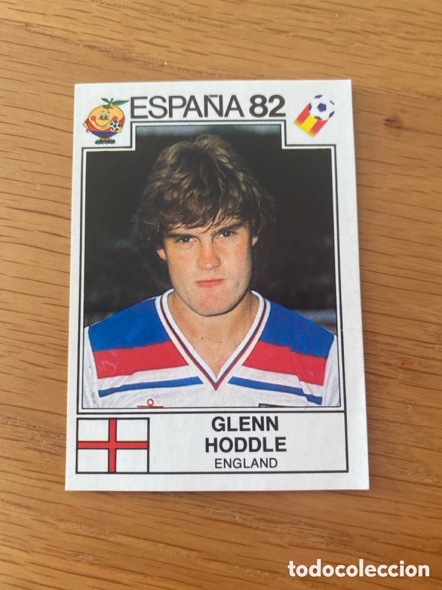 Figurine di Calcio: Cromo panini mundial Espa&ntilde;a 82 n&uacute;mero 249 Hoddle - Sticker album world cup 1982 Spain