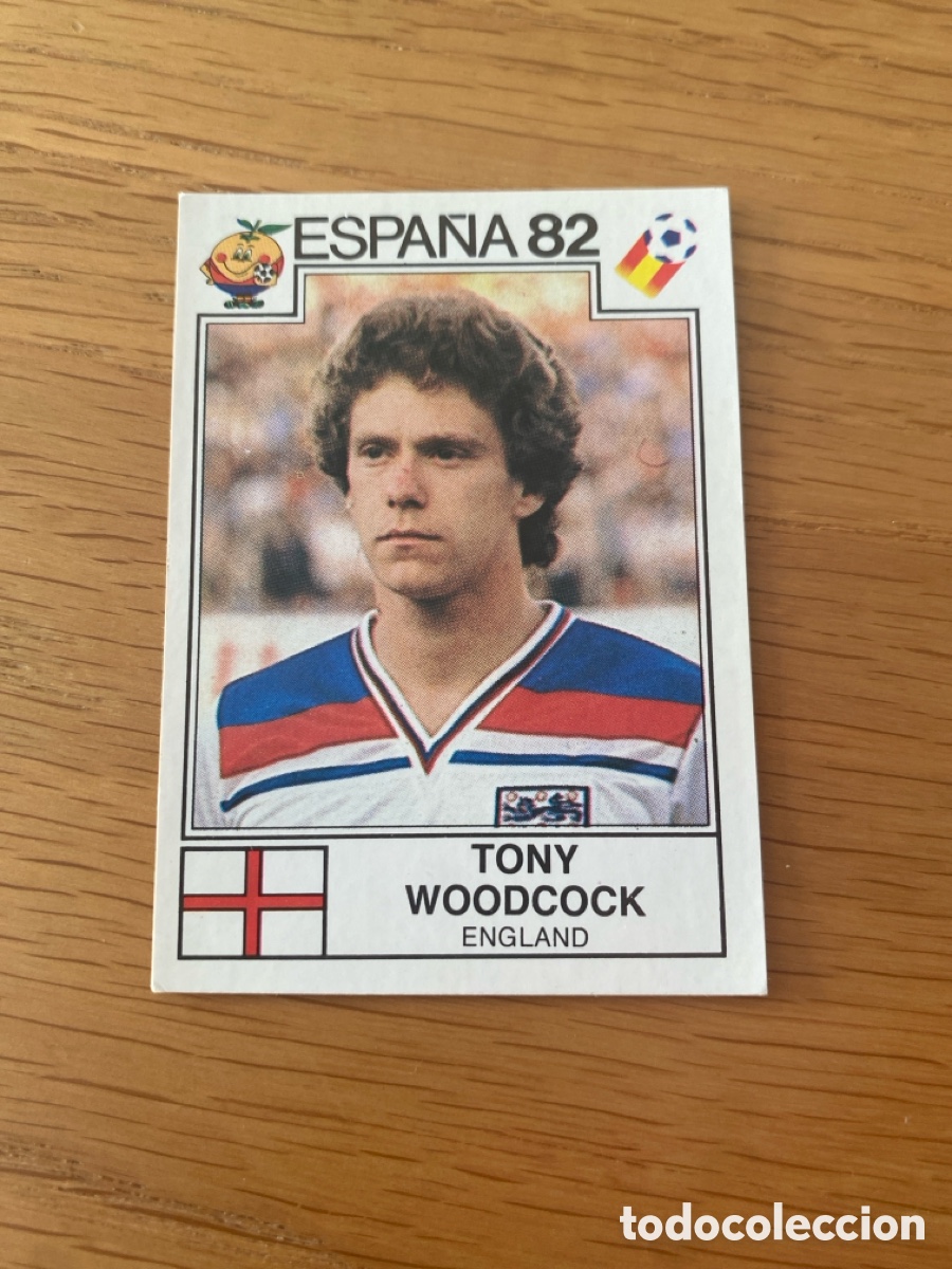 Cromos de F&uacute;tbol: Cromo panini mundial Espa&ntilde;a 82 n&uacute;mero 254 Woodcock - Sticker album world cup Spain 1982