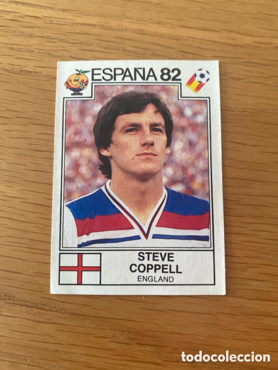 Cromos de F&uacute;tbol: Cromo panini mundial Espa&ntilde;a 82 n&uacute;mero 251 Coppell - Sticker album world cup Spain 1982