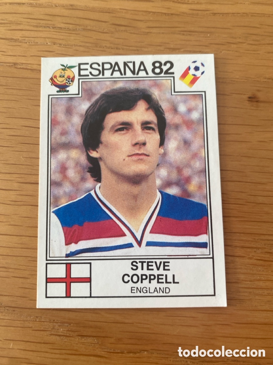 Cromos de F&uacute;tbol: Cromo panini mundial Espa&ntilde;a 82 n&uacute;mero 251 Coppell - Sticker album world cup Spain 1982