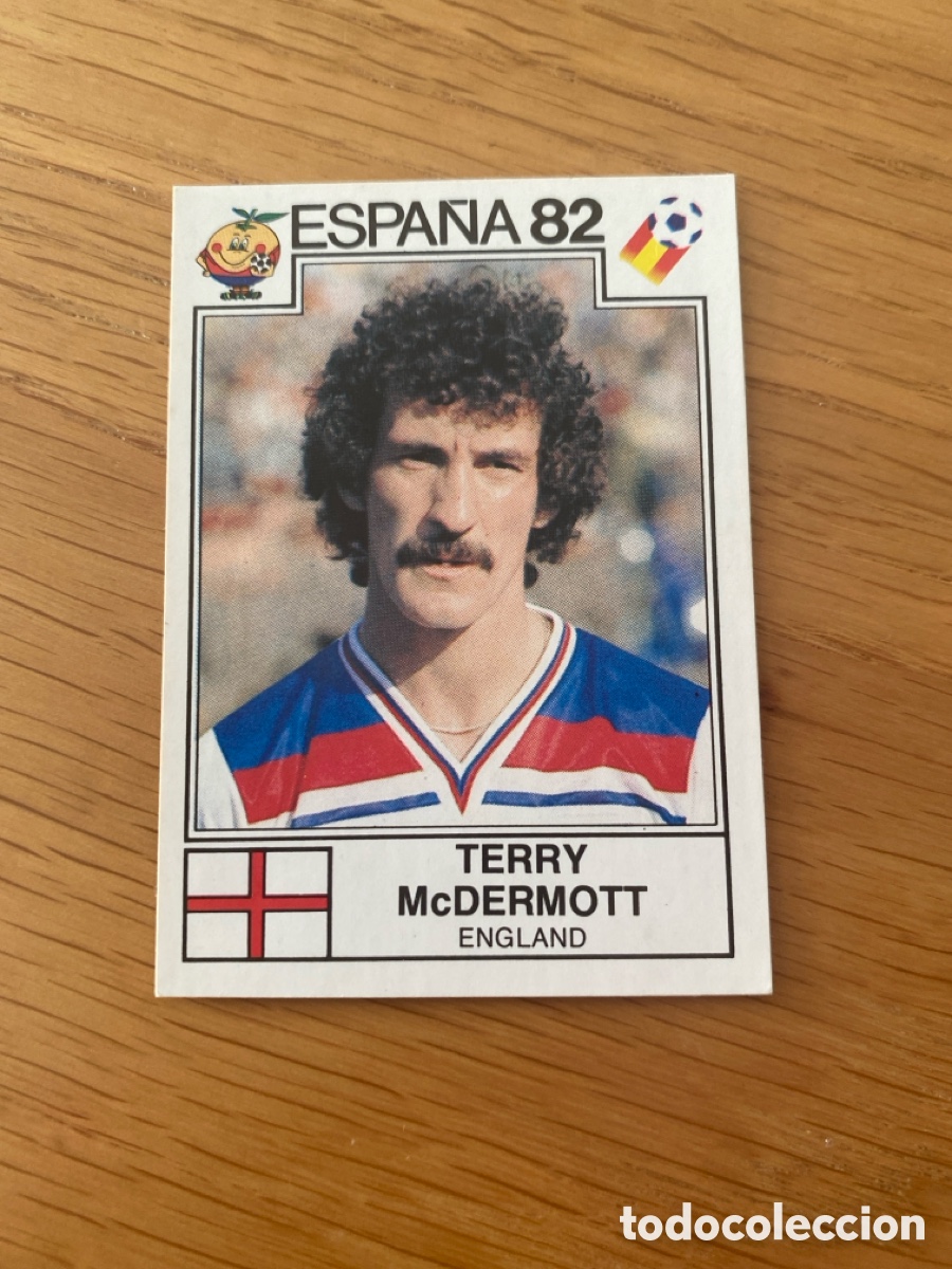 Cromos de F&uacute;tbol: Cromo panini mundial Espa&ntilde;a 82 n&uacute;mero 247 McDermott - Sticker album world cup Spain 1982