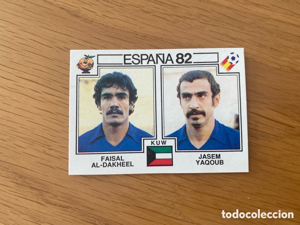 Cromos de F&uacute;tbol: Cromo panini mundial Espa&ntilde;a 82 n&uacute;mero 236 Al-Dakheel/Yaqoub - Sticker album world cup Spain 1982