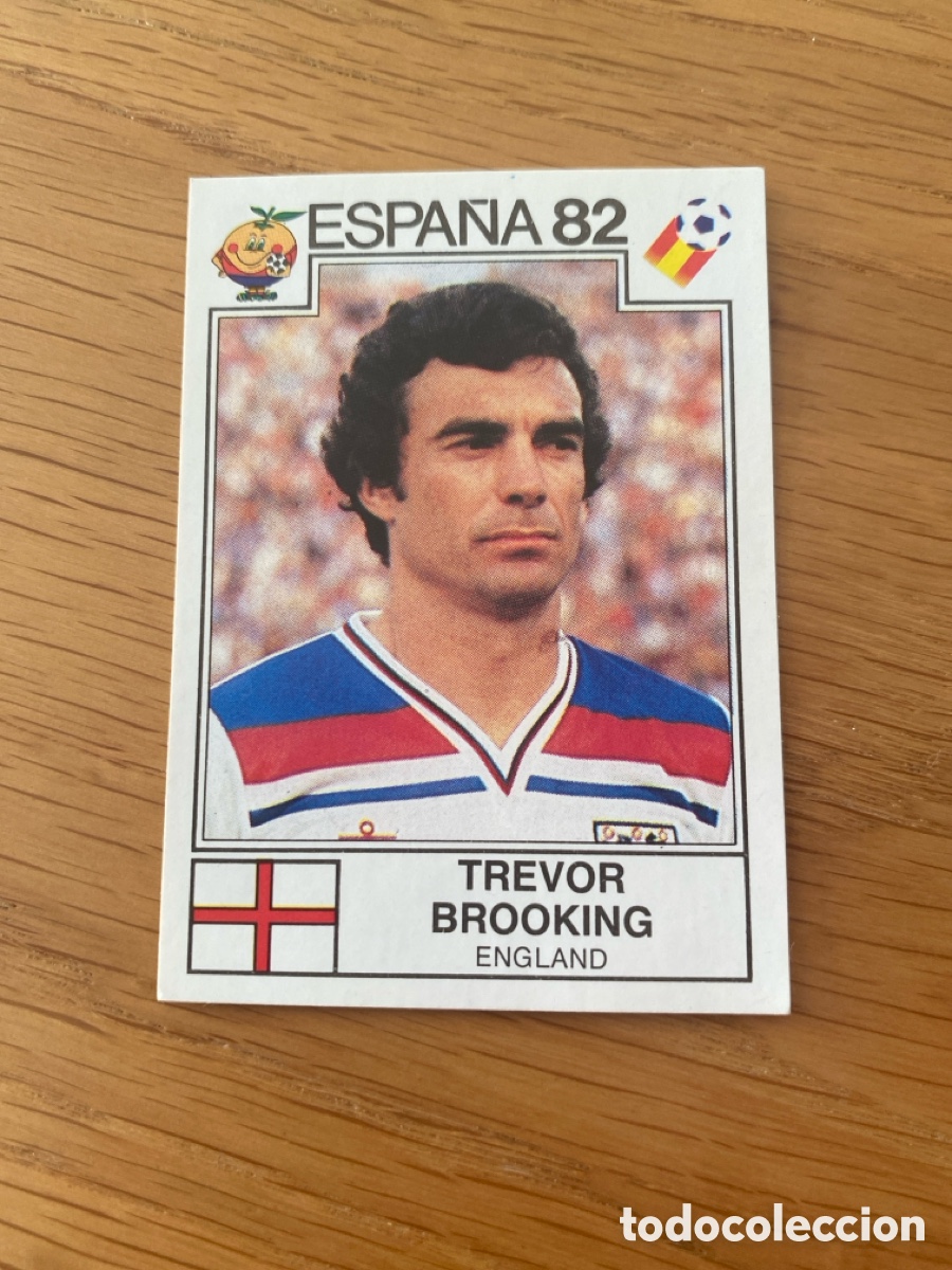 Cromos de F&uacute;tbol: Cromo panini mundial Espa&ntilde;a 82 n&uacute;mero 248 Brooking - Sticker album world cup Spain 1982