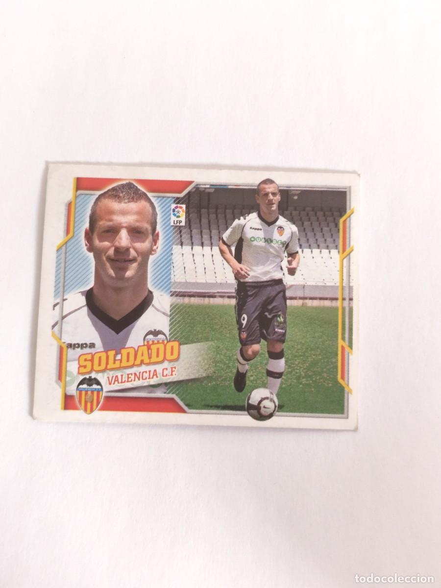 Fu&szlig;ball-Sticker: Este 10/11 Soldado Valencia nunca pegado