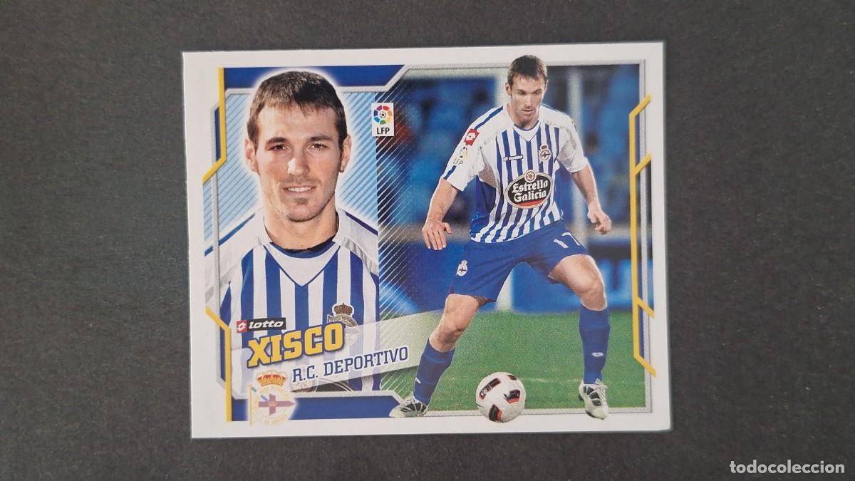Figurine di Calcio: L3 XISCO DEPORTIVO CORU&Ntilde;A MERCADO ACTUALIZACION INVIERNO LIGA ESTE 2010 2011 10 11 NUNCA PEGADO