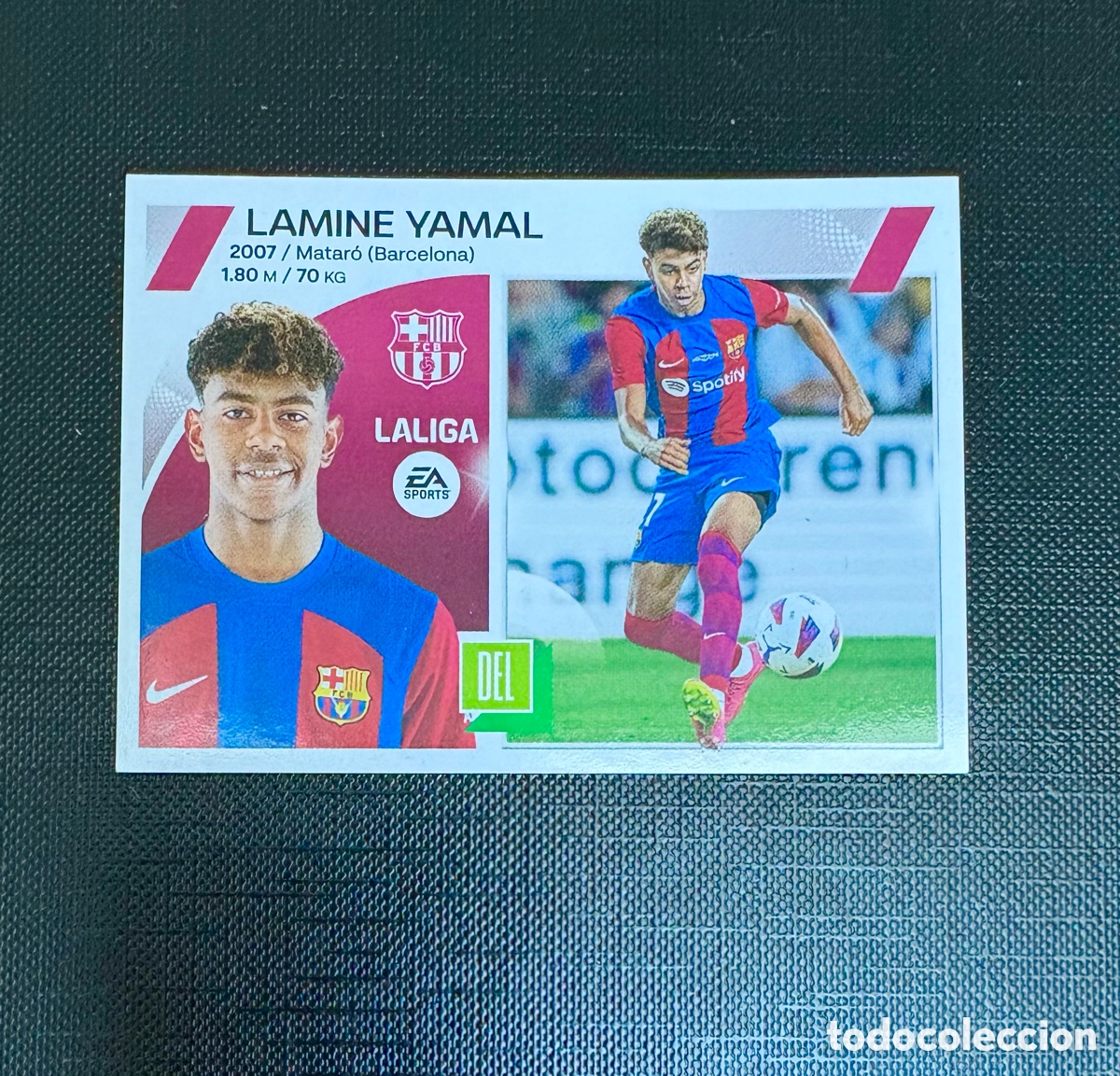 Cromos de Futebol: LAMINE YAMAL ROOKIE ESTE COLOCA 19 BIS BARCELONA 2023 2024 23 24 . Estado impecable