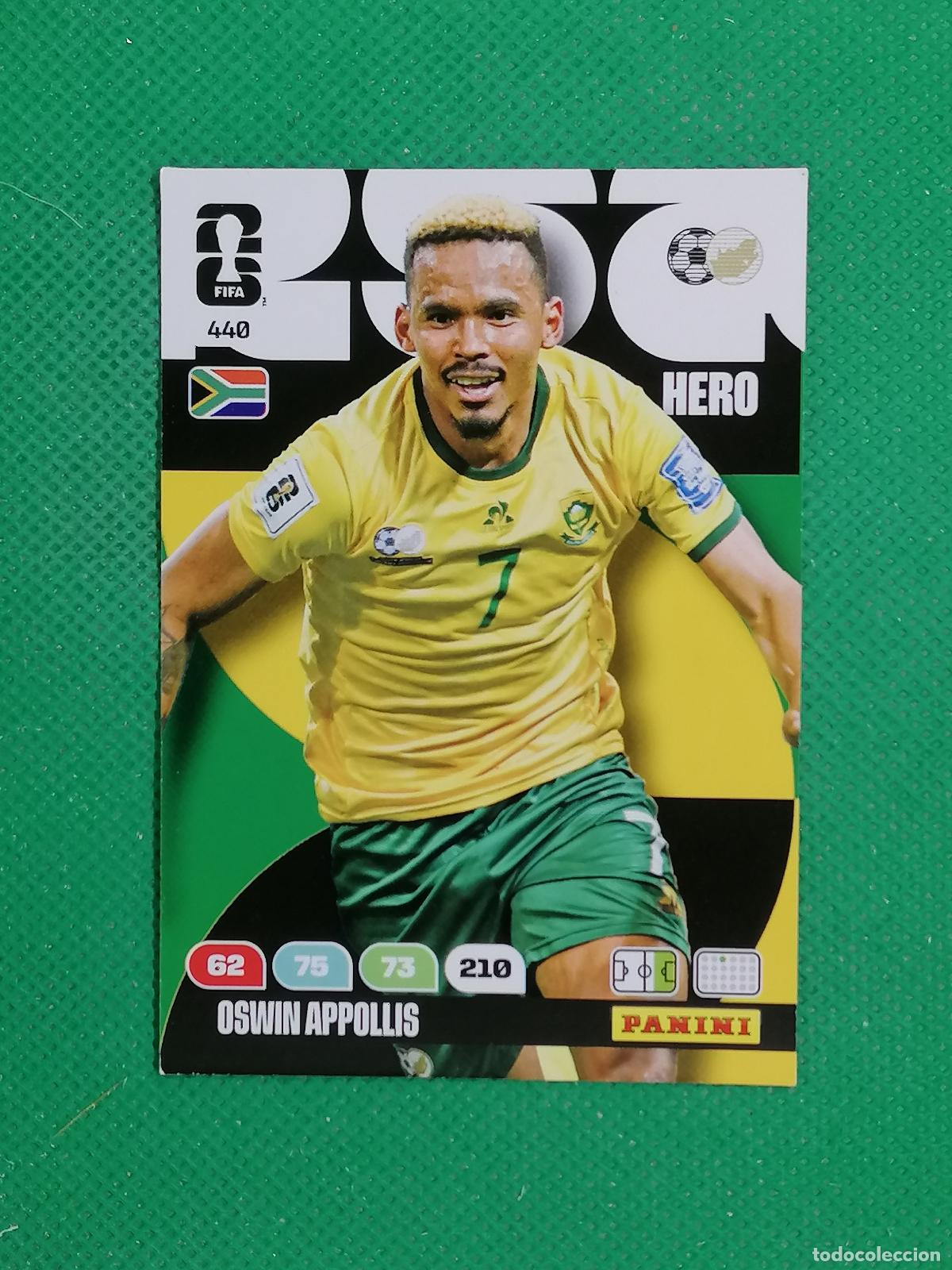 Cromos de F&uacute;tbol: 440 OSWON APPOLLIS SOUTH AFRICA HERO ⚽ PANINI ADRENALYN FIFA WORLD CUP 26 2026 ⚽