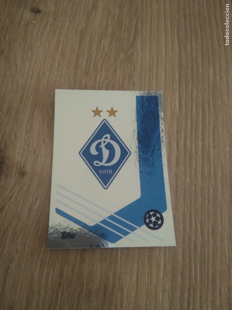 Cromos de F&uacute;tbol: 54 ESCUDO DINAMO KIEV CROMO FUTBOL TOPPS 21-22 UEFA CHAMPIONS LEAGUE 2021-2022