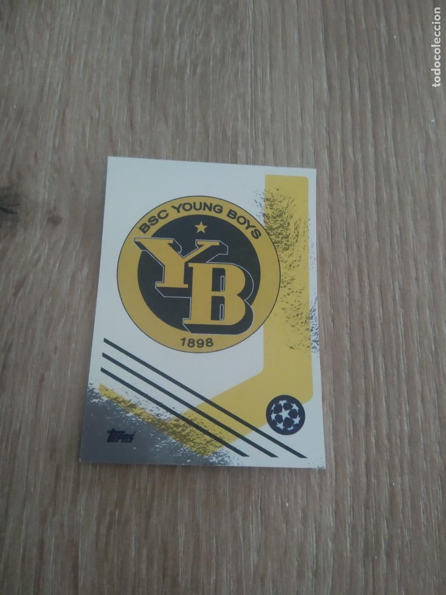 Cromos de F&uacute;tbol: 58 ESCUDO BSC YOUNG BOYS CROMO FUTBOL TOPPS 21-22 UEFA CHAMPIONS LEAGUE 2021-2022