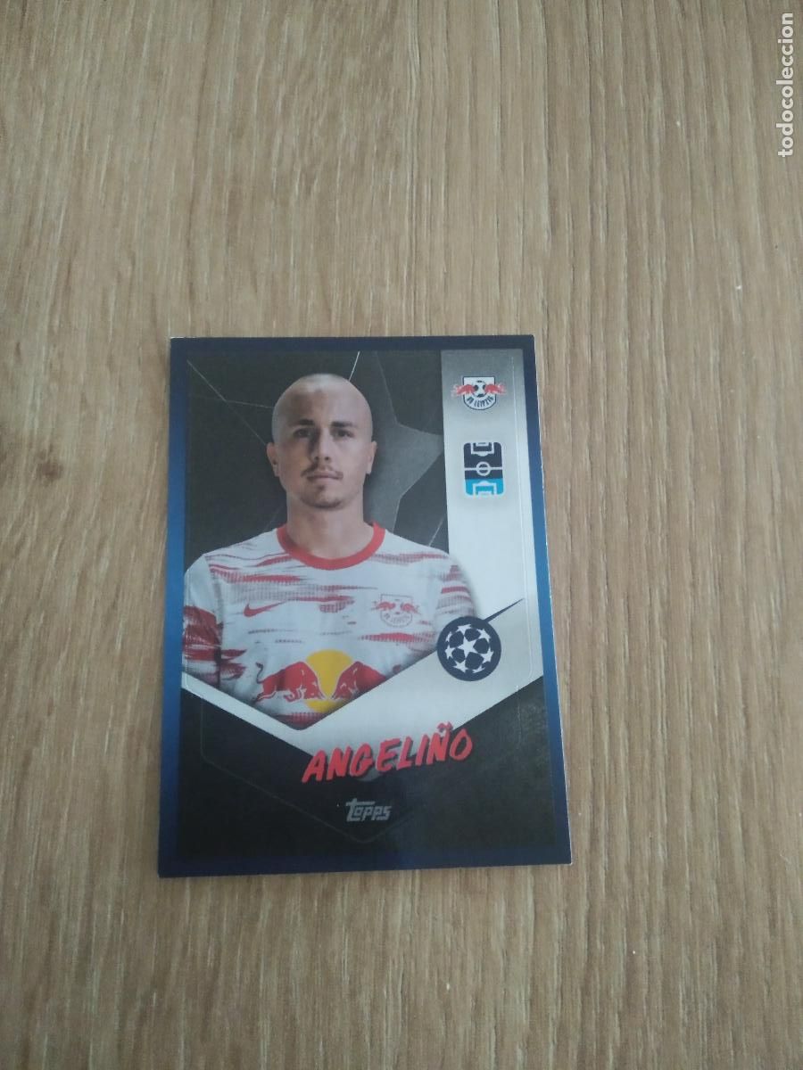 Cromos de F&uacute;tbol: 107 ANGELI&Ntilde;O LEIPZIG CROMO FUTBOL TOPPS 21-22 UEFA CHAMPIONS LEAGUE 2021-2022