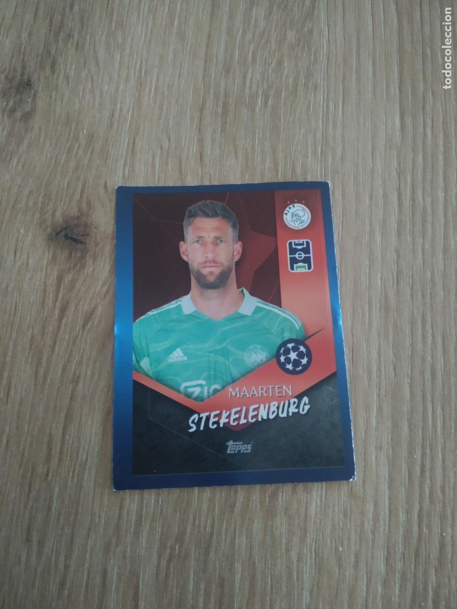 Football Stickers: 250 STEKELENBURG AJAX CROMO FUTBOL TOPPS 21-22 UEFA CHAMPIONS LEAGUE 2021-2022