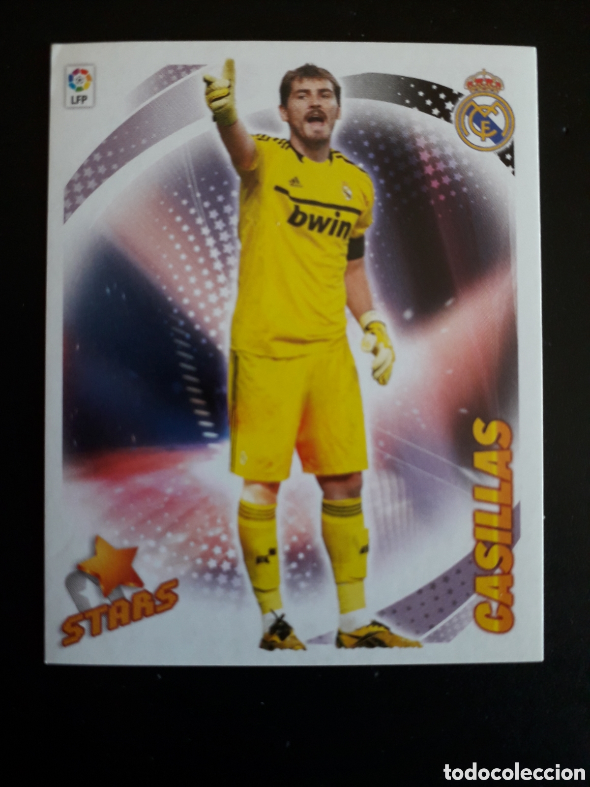 Football Stickers: CASILLAS, REAL MADRID STARS N&deg; 2 ED ESTE 2012 2013 12 13 SIN PEGAR, PEDIDO M&Iacute;NIMO 3&euro;