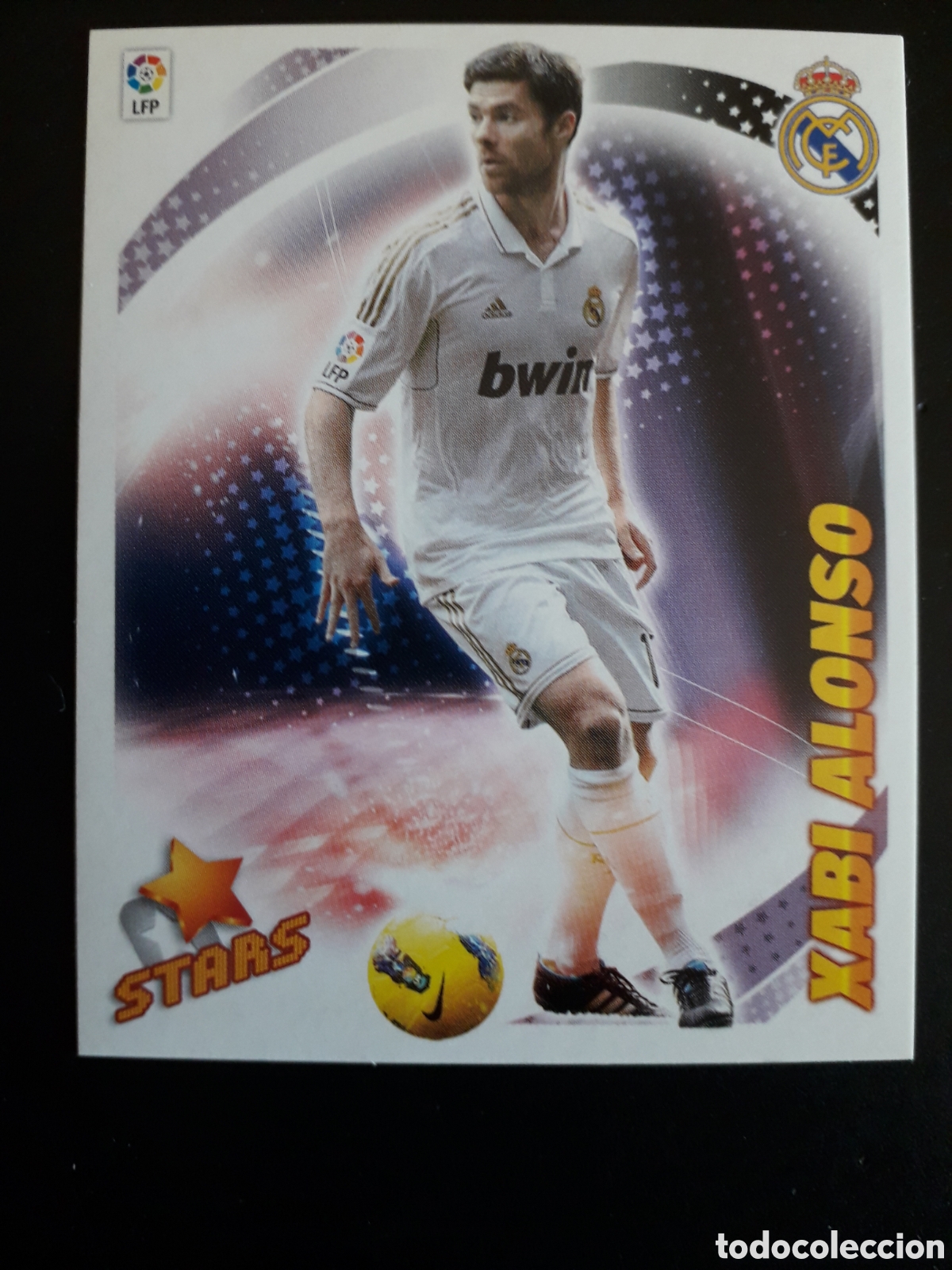 Cromos de F&uacute;tbol: XABI ALONSO, REAL MADRID STARS N&deg; 17 ED ESTE 2012 2013 12 13 SIN PEGAR, PEDIDO M&Iacute;NIMO 3&euro;