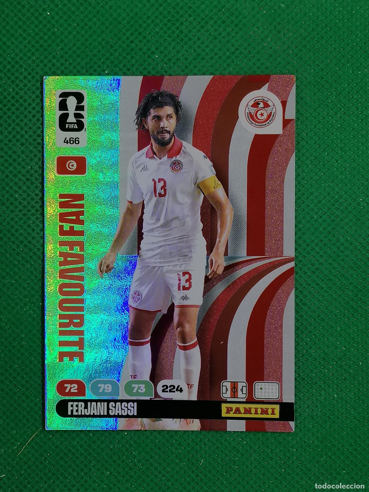 Cromos de F&uacute;tbol: 466 FERJANI SASSI TUNEZ FAN FAVOURITE ⚽ PANINI ADRENALYN FIFA WORLD CUP 26 2026 ⚽