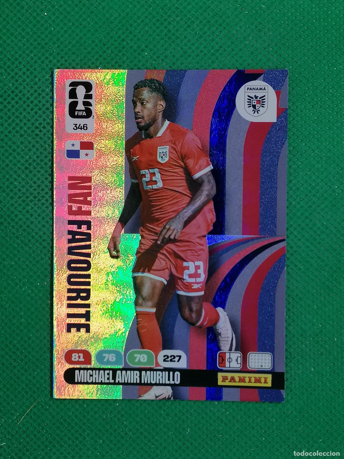 Cromos de F&uacute;tbol: 346 MICHAEL AMIR MURILLO PANAMA FAN FAVOURITE ⚽ PANINI ADRENALYN FIFA WORLD CUP 26 2026 ⚽