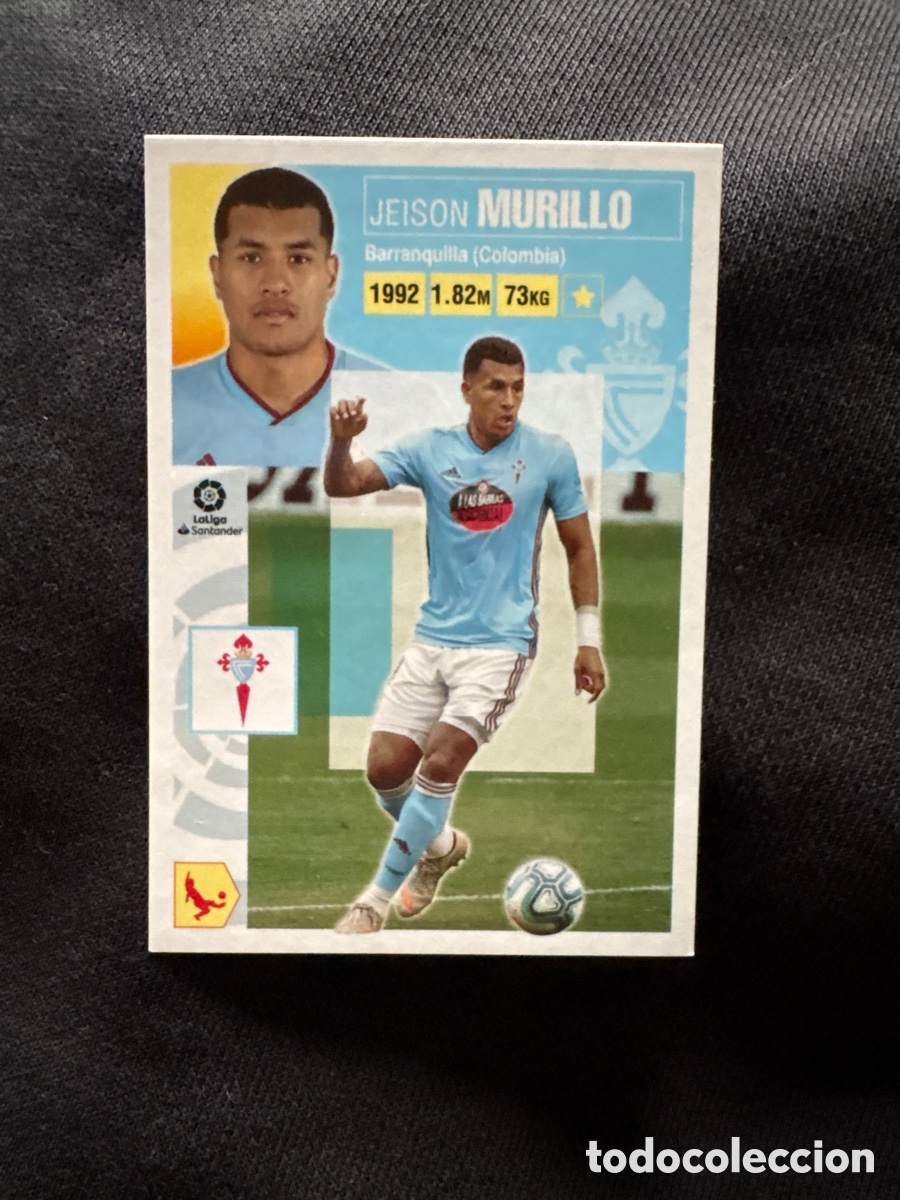 Figurine di Calcio: MURILLO CELTA N&Uacute;MERO 6 LIGA ESTE 2020 2021