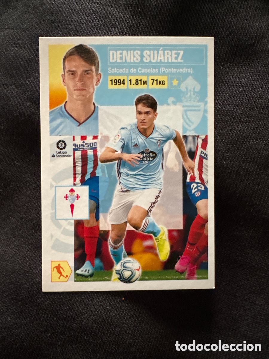 Cromos de Futebol: DENIS SU&Aacute;REZ CELTA N&Uacute;MERO 13 LIGA ESTE 2020 2021