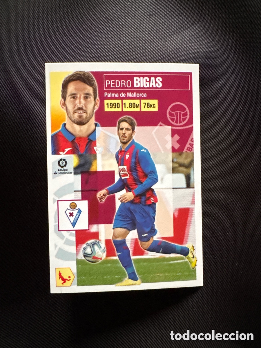 Figurine di Calcio: BIGAS EIBAR N&Uacute;MERO 8 LIGA ESTE 2020 2021