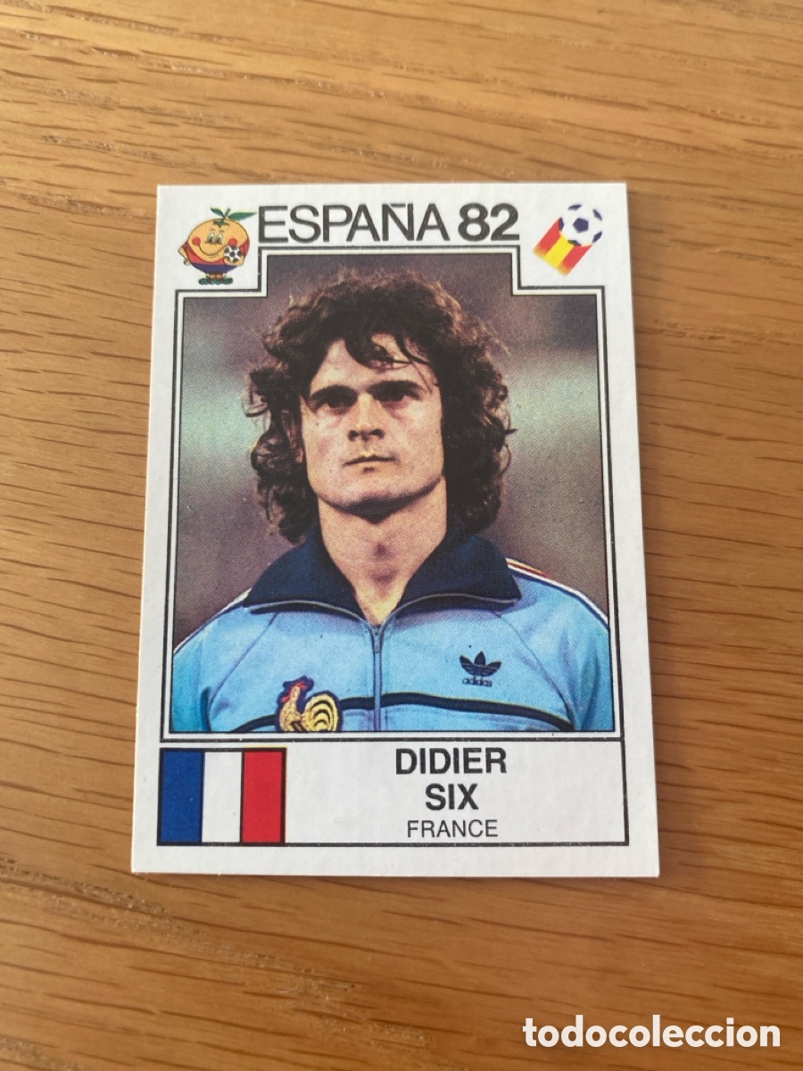 Cromos de Futebol: Cromo panini mundial Espa&ntilde;a 82 n&uacute;mero 290 Six - Sticker album world cup Spain 1982 France
