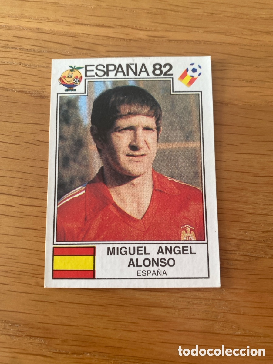 Fu&szlig;ball-Sticker: Cromo panini mundial Espa&ntilde;a 82 n&uacute;mero 301 Alonso - Sticker album world cup Spain 1982