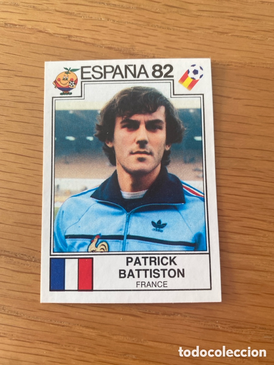 Cromos de F&uacute;tbol: Cromo panini mundial Espa&ntilde;a 82 n&uacute;mero 278 Battiston - Sticker album world cup Spain 1982