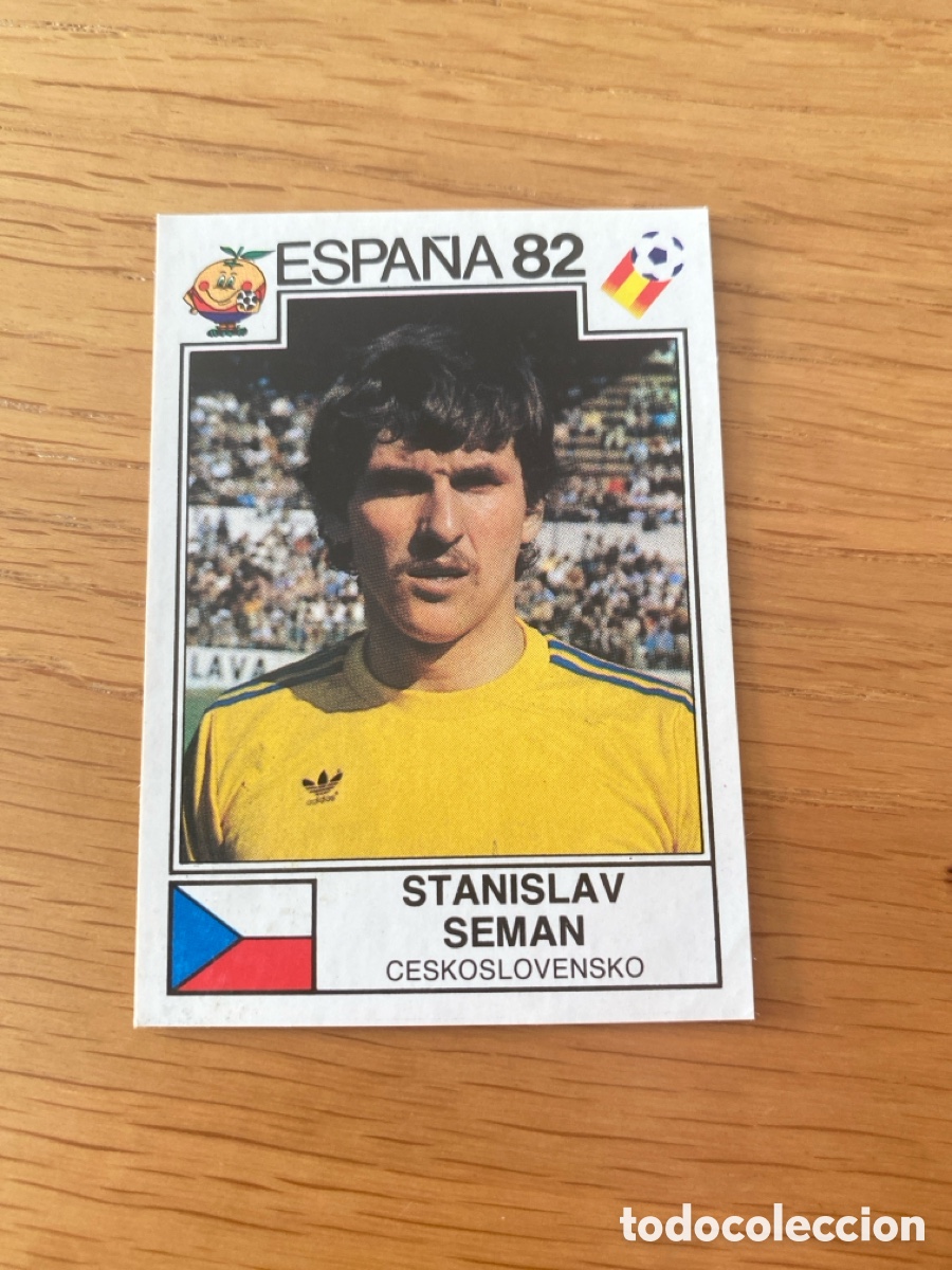 Figurine di Calcio: Cromo panini mundial Espa&ntilde;a 82 n&uacute;mero 273 Seman - Sticker album world cup Spain 1982