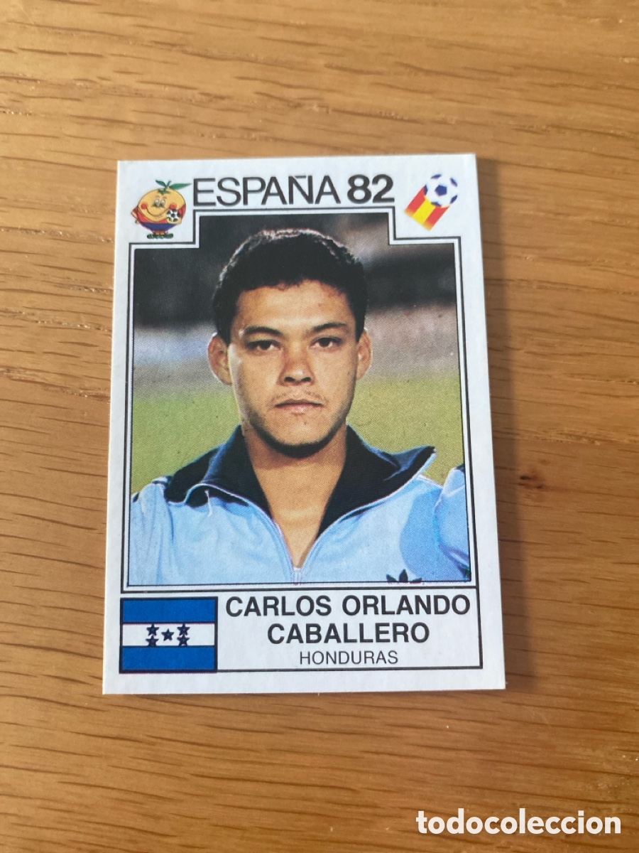 Cromos de F&uacute;tbol: Cromo panini mundial Espa&ntilde;a 82 n&uacute;mero 358 Caballero - Sticker album world cup Spain 1982 Honduras