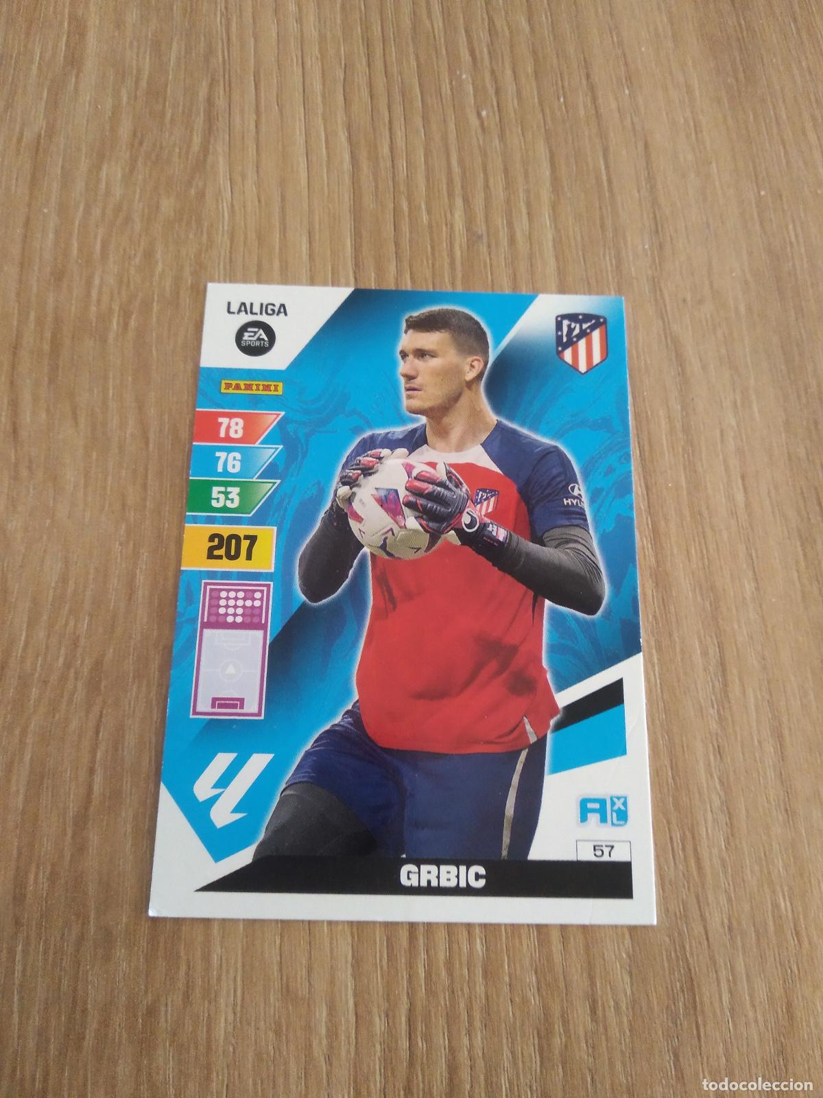 Football Stickers: 57 GRBIC ATLETICO MADRID CROMO FUTBOL PANINI LIGA 23-24 ADRENALYN 2023-2024