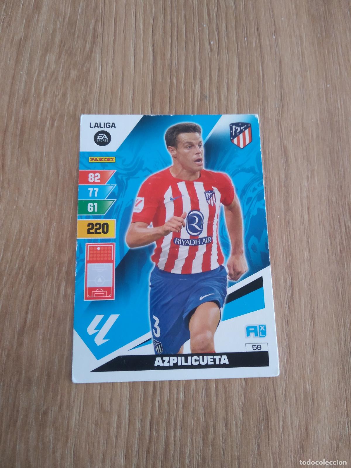 Cromos de Futebol: 59 AZPILICUETA ATLETICO MADRID CROMO FUTBOL PANINI LIGA 23-24 ADRENALYN 2023-2024