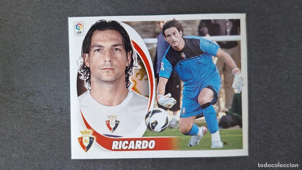Figurine di Calcio: L4 RICARDO C. A. OSASUNA MERCADO ACTUALIZACION INVIERNO LIGA ESTE 2012 2013 12 13 NUNCA PEGADO