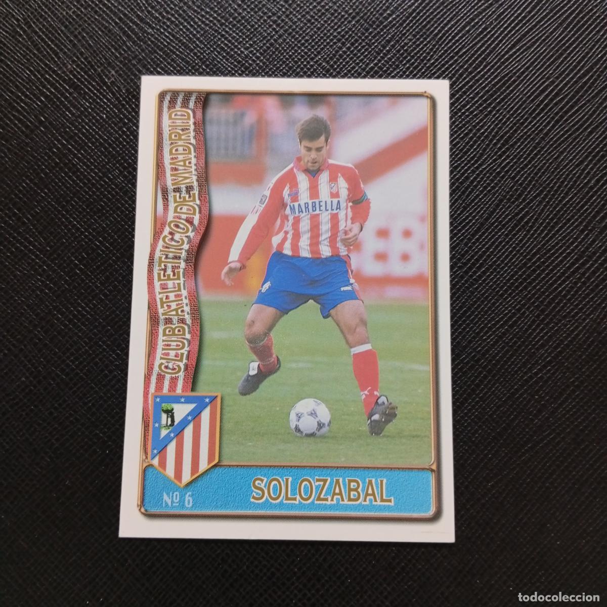 Cromos de Futebol: 6 SOLOZABAL AT MADRID MUNDICROMO 1996 1997 CROMO FUTBOL LIGA 96 97 - A206 PG1