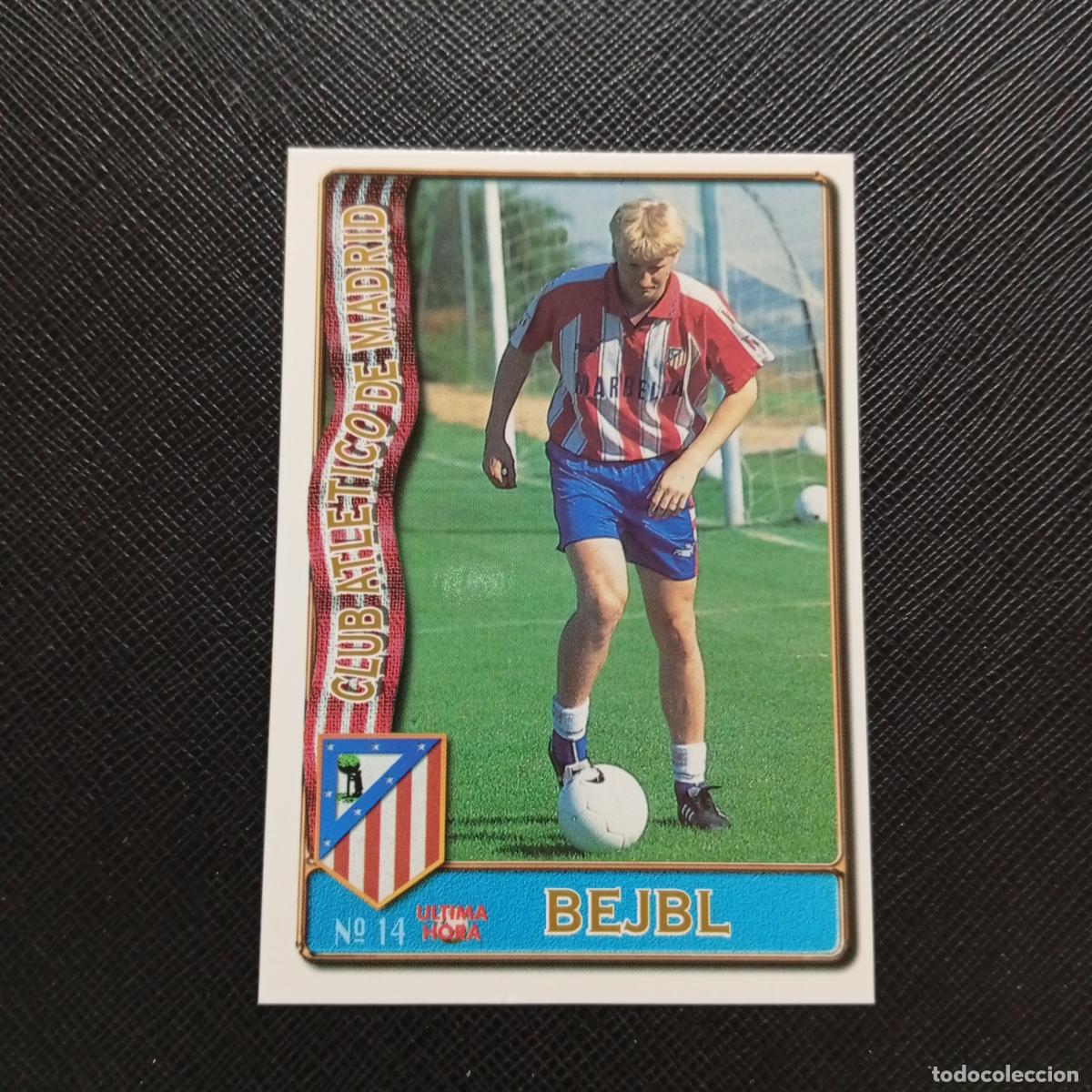 Cromos de Futebol: 14 BEJBL AT MADRID MUNDICROMO 1996 1997 CROMO FUTBOL LIGA 96 97 - A206 PG2 ULTIMA HORA
