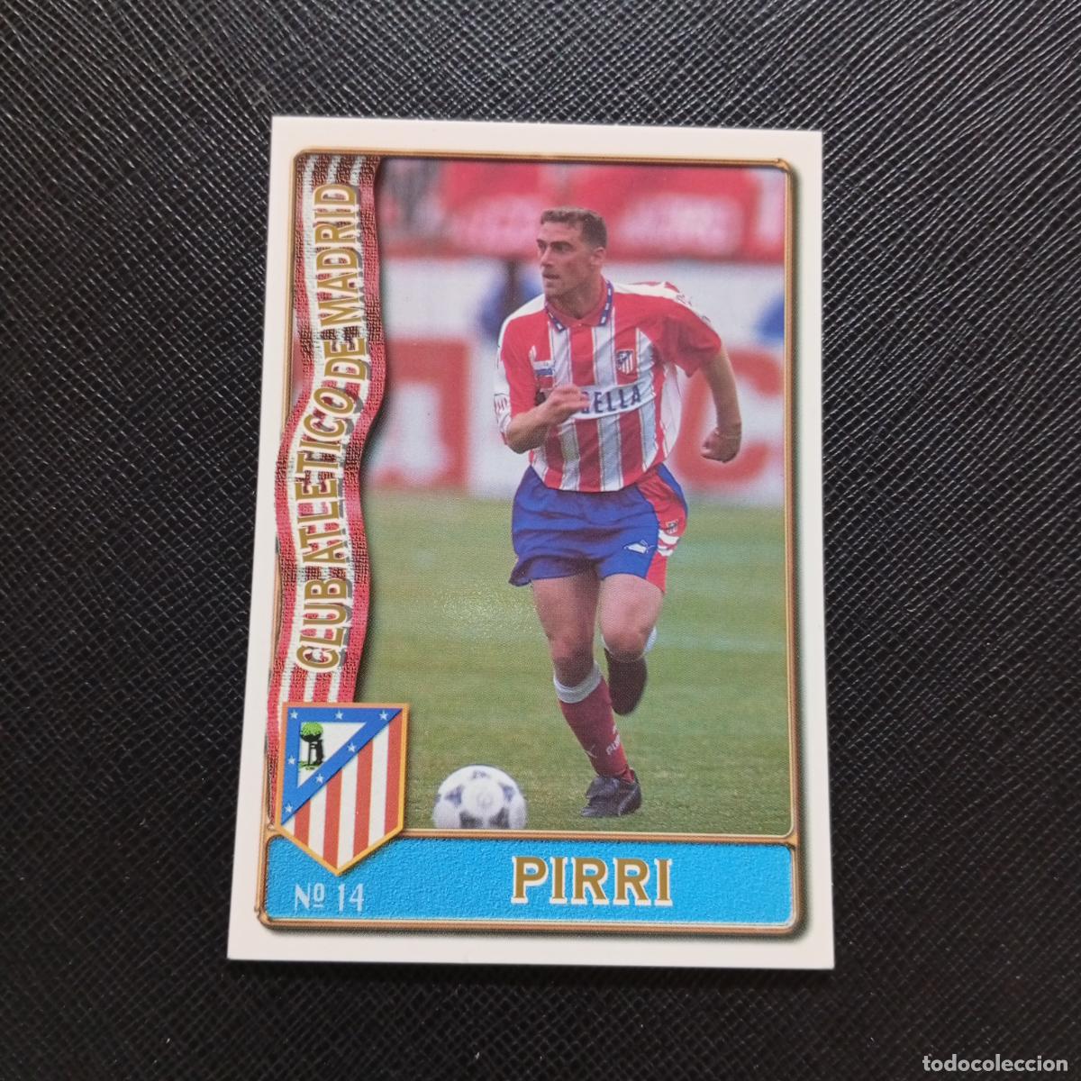 Cromos de Futebol: 14 PIRRI AT MADRID MUNDICROMO 1996 1997 CROMO FUTBOL LIGA 96 97 - A206 PG2 BAJA