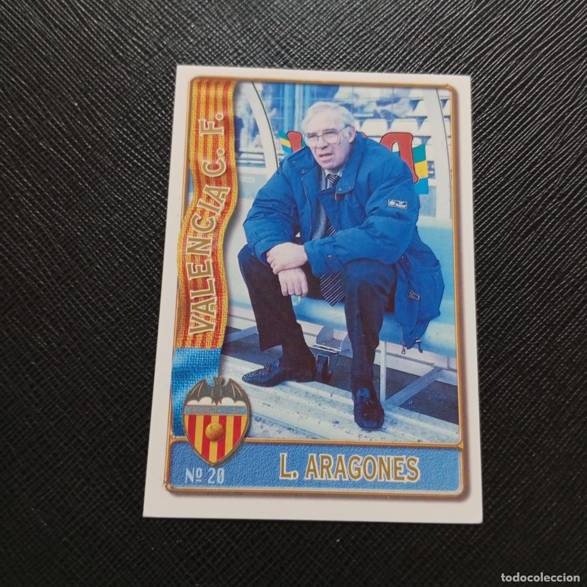 Fu&szlig;ball-Sticker: 20 LUIS ARAGONES VALENCIA MUNDICROMO 1996 1997 CROMO FUTBOL LIGA 96 97 - A206 PG3