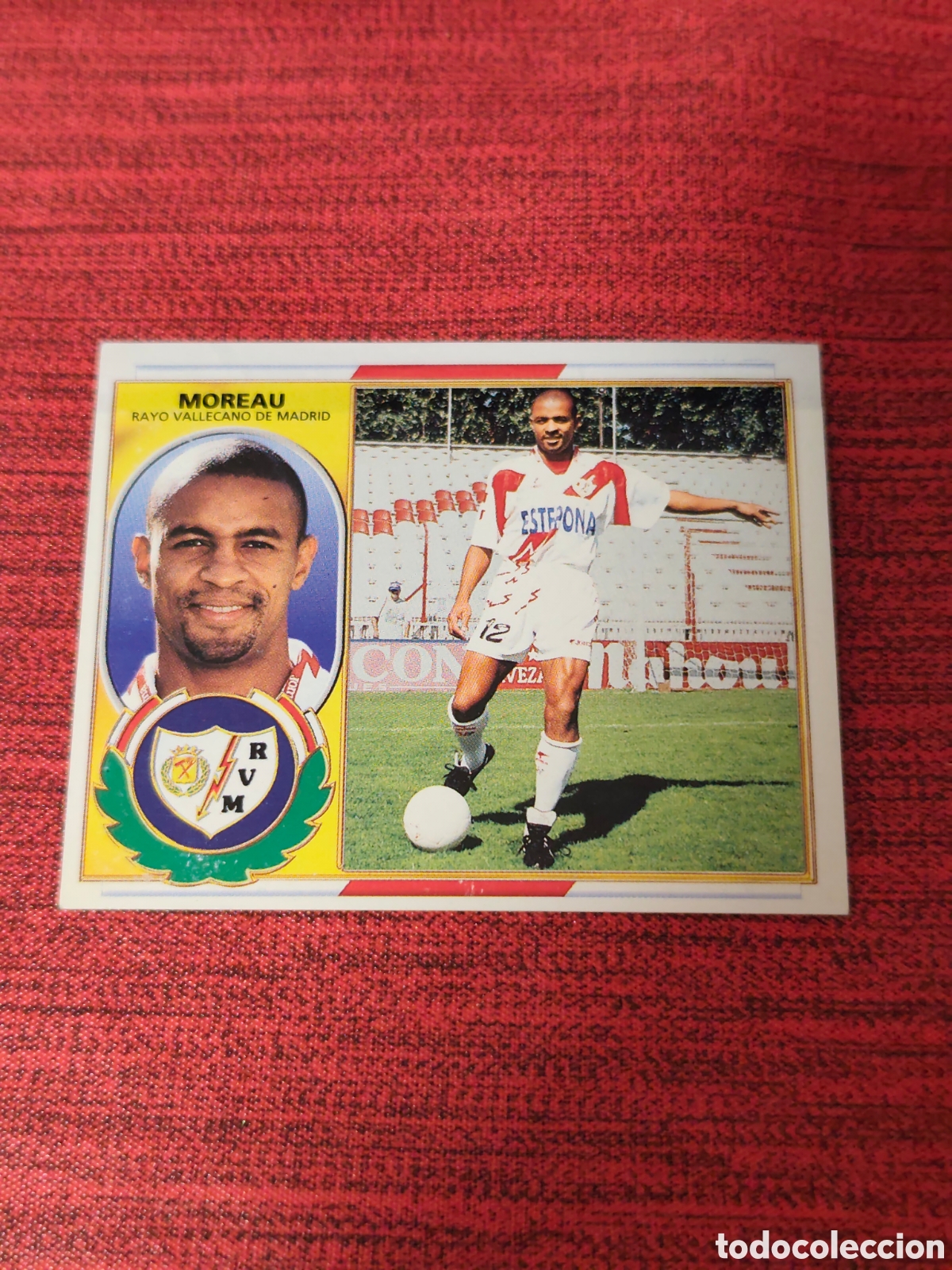 Cromos de Futebol: COLOCA MOREAU RAYO VALLECANO EDICIONES ESTE 1996 1997