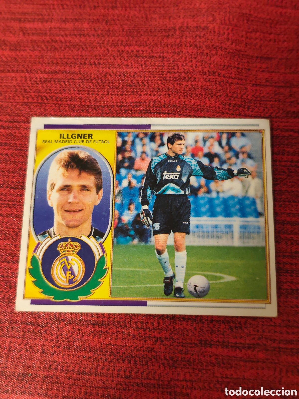 Cromos de F&uacute;tbol: COLOCA ILLGNER REAL MADRID EDICIONES ESTE 1996 1997