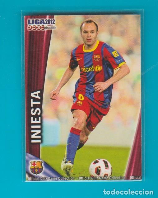 Cromos de Futebol: MUNDICROMO 2011 2012 11 12 F.C BARCELONA INIESTA 17