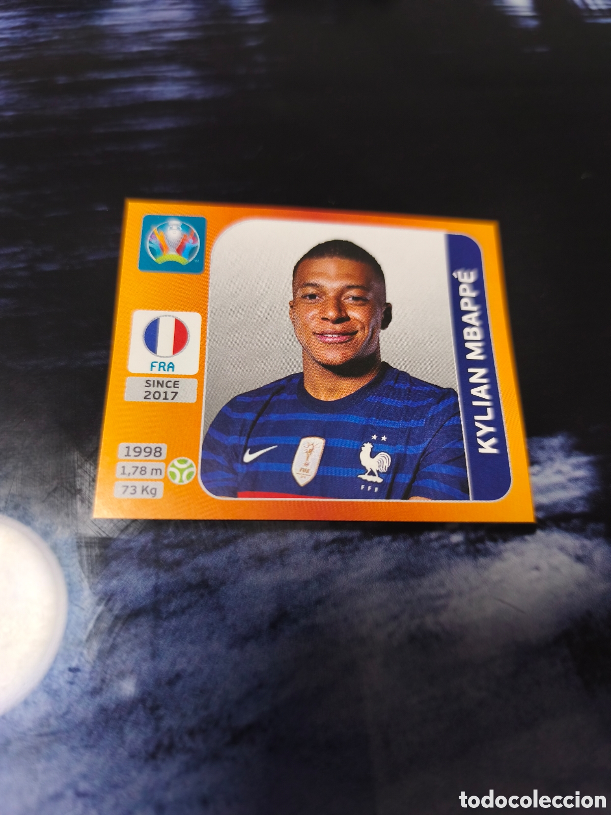 Cromos de F&uacute;tbol: CROMO DE F&Uacute;TBOL MBAPPE FRANCIA N&Uacute;MERO 591 TOURNAMENT EDITION EURO 2021 PANINI !