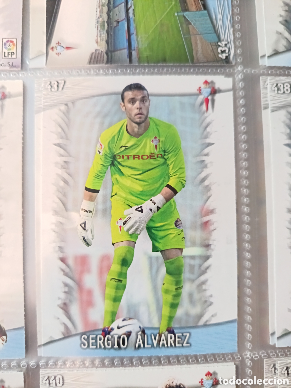 Cromos de F&uacute;tbol: 437 Sergio mundicromo Quiz Game 13/14