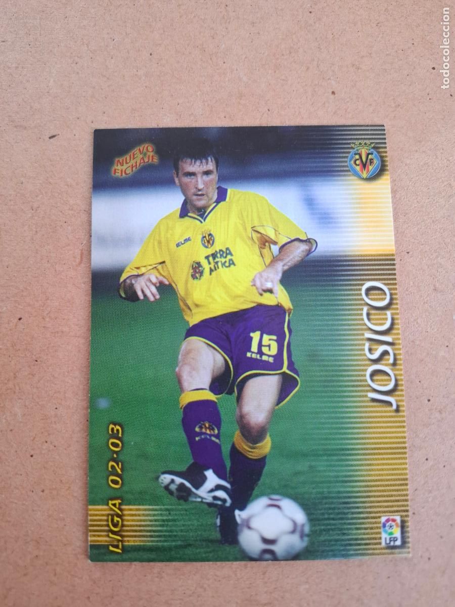 Figurine di Calcio: MEGAFICHAS 2002 2003 02 03 - PANINI - 415 JOSICO ( NUEVO FICHAJE ) - VILLARREAL CF