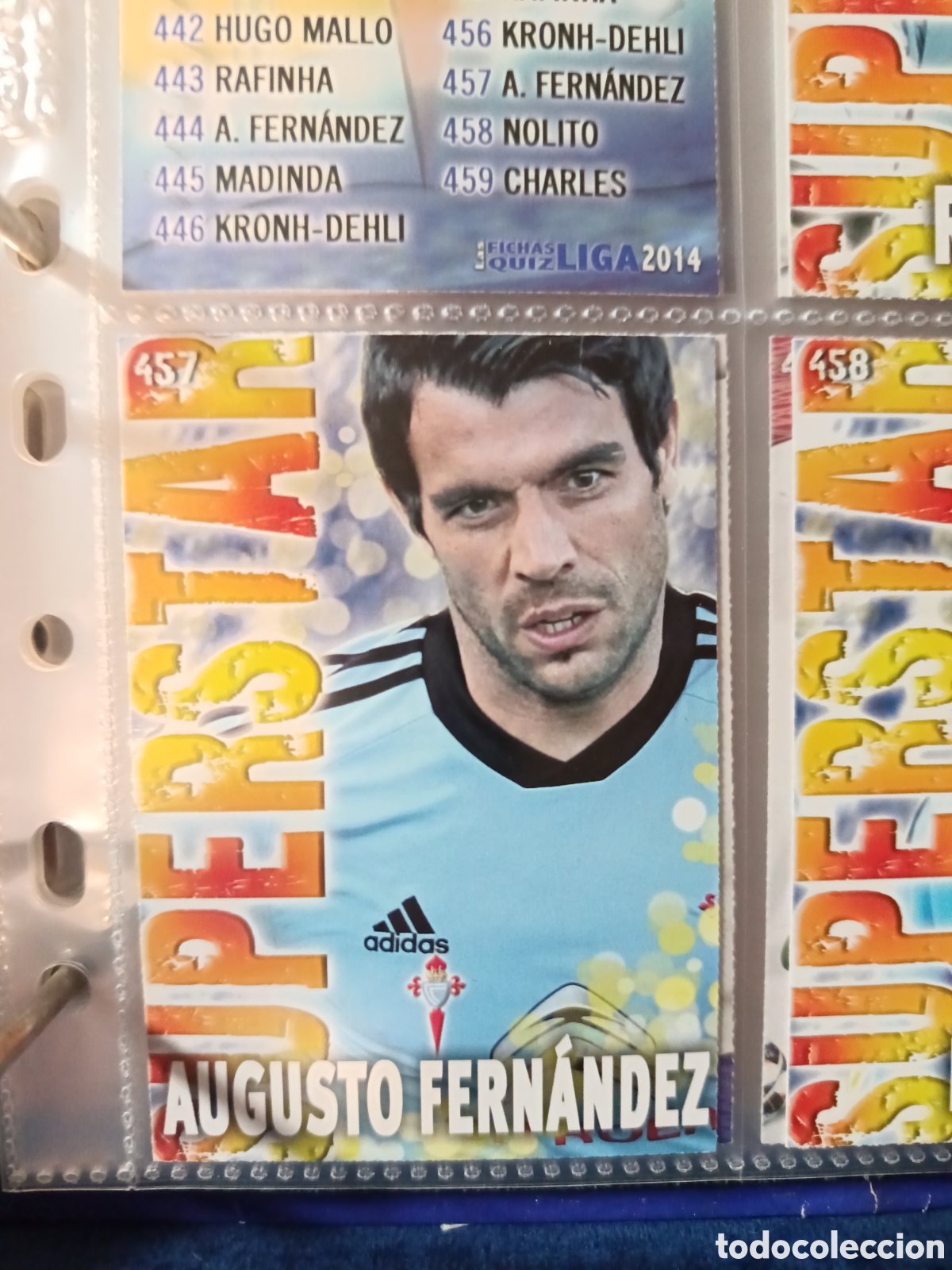 Football Stickers: 457 Augusto mate mundicromo Quiz Game 13/14
